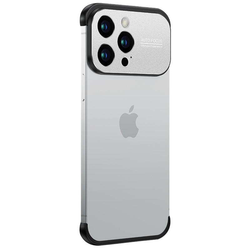 For iPhone 13 Pro Max Borderless TPU Phone Shell Aluminium Alloy Case Lens Frame Protection Cover For iPhone 13 Pro Max Borderless TPU Phone Shell Aluminium Alloy Case Lens Frame Protection Cover
